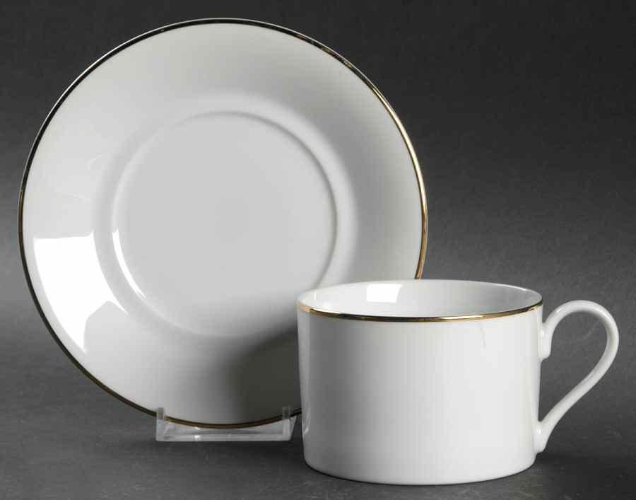 TIC2 Flat Cup & Saucer Set by Tiffany-1