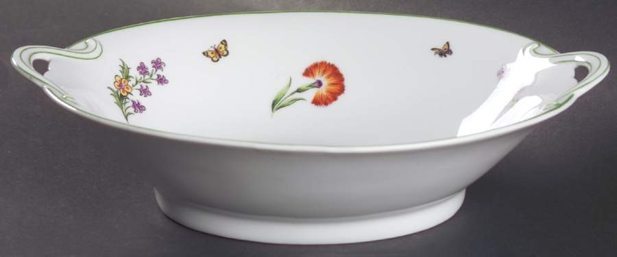 Tiffany Garden 10" Oval Vegetable Bowl by Tiffany-1