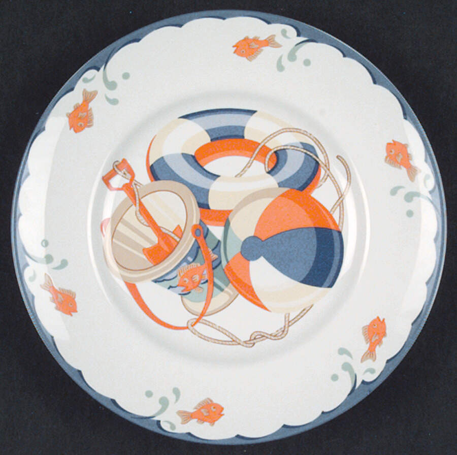 Tiffany Seashore Child's Plate by Tiffany-1
