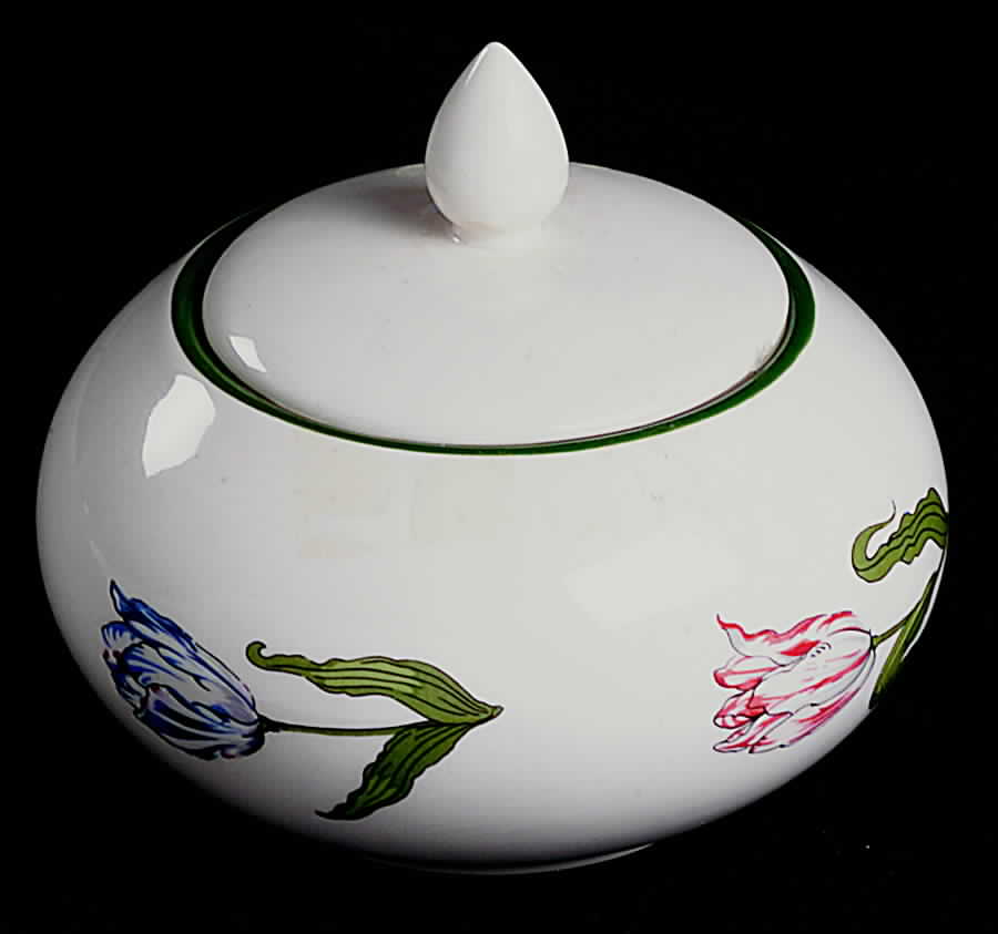 Tiffany Tulips Sugar Bowl & Lid by Tiffany-1