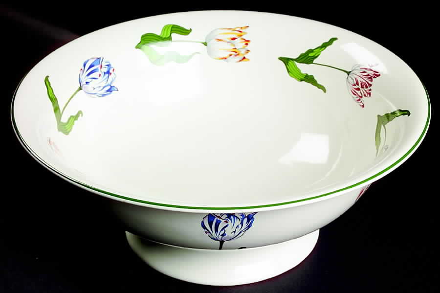 Tiffany Tulips Alfama Bowl Footed 12" by Tiffany-1