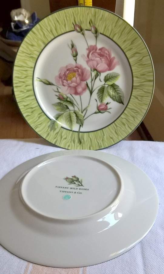 Tiffany Wild Roses Dinner Plate by Tiffany-1