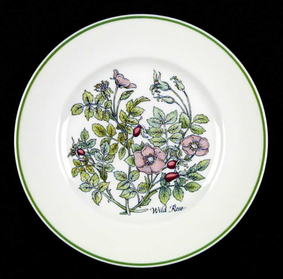 Wild Flowers Salad Plate by Tiffany-1