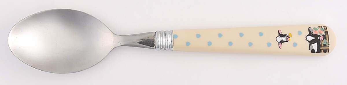 Buttercup Place/Oval Soup Spoon by Tienshan-1
