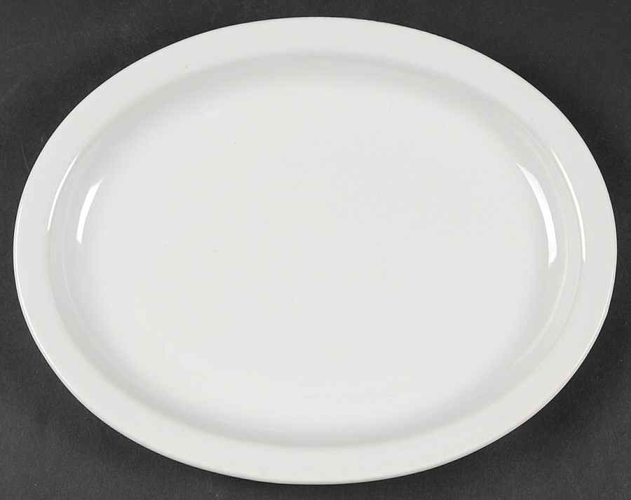 Cafeware 11" Oval Serving Platter by Tienshan-1