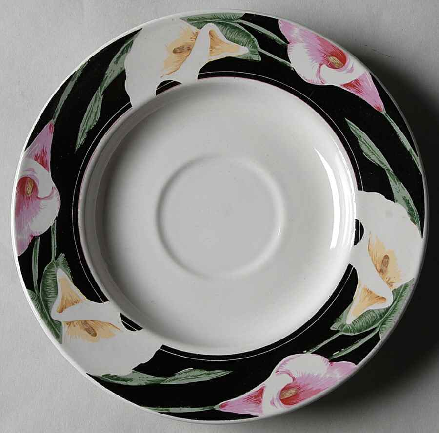 Calla Lilies Saucer by Tienshan-1
