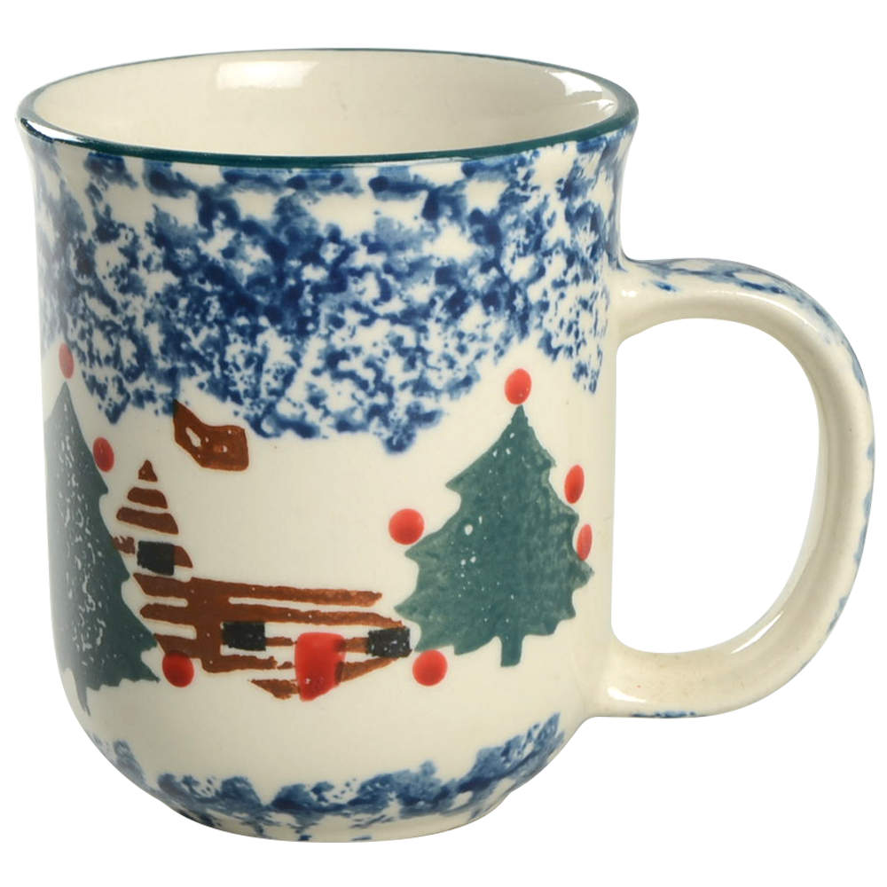 Cabin In The Snow Mug by Tienshan-1