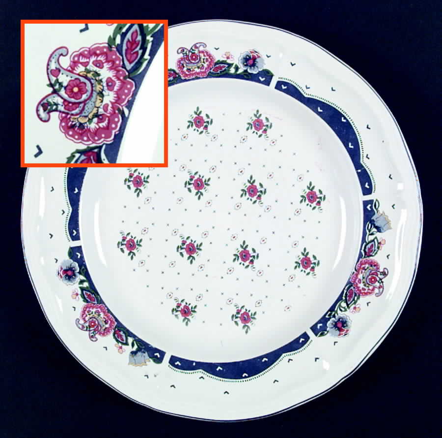 Chateau Dinner Plate by Tienshan-1