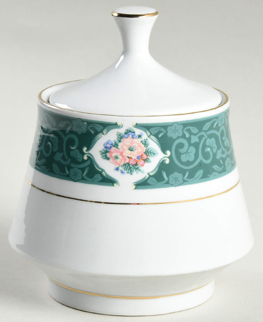 Chanticleer Sugar Bowl & Lid by Tienshan-1