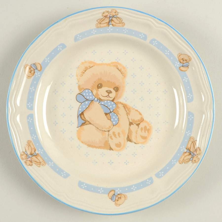 Country Bear Salad Plate by Tienshan-1