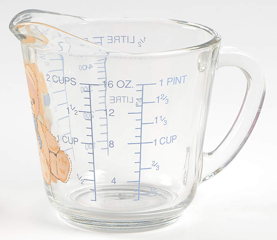 Country Bear Glassware Measuring Cup by Tienshan-1