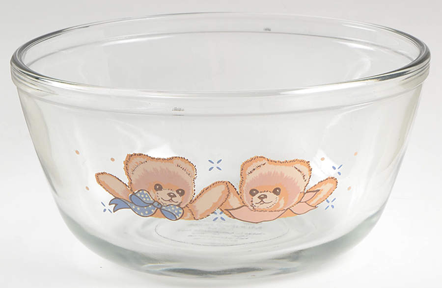 Country Bear 8" Glassware Mixing Bowl by Tienshan-1