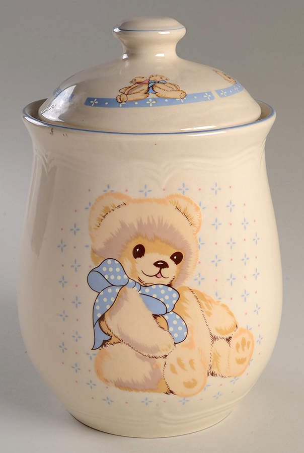 Country Bear Extra Large Canister & Lid by Tienshan-1