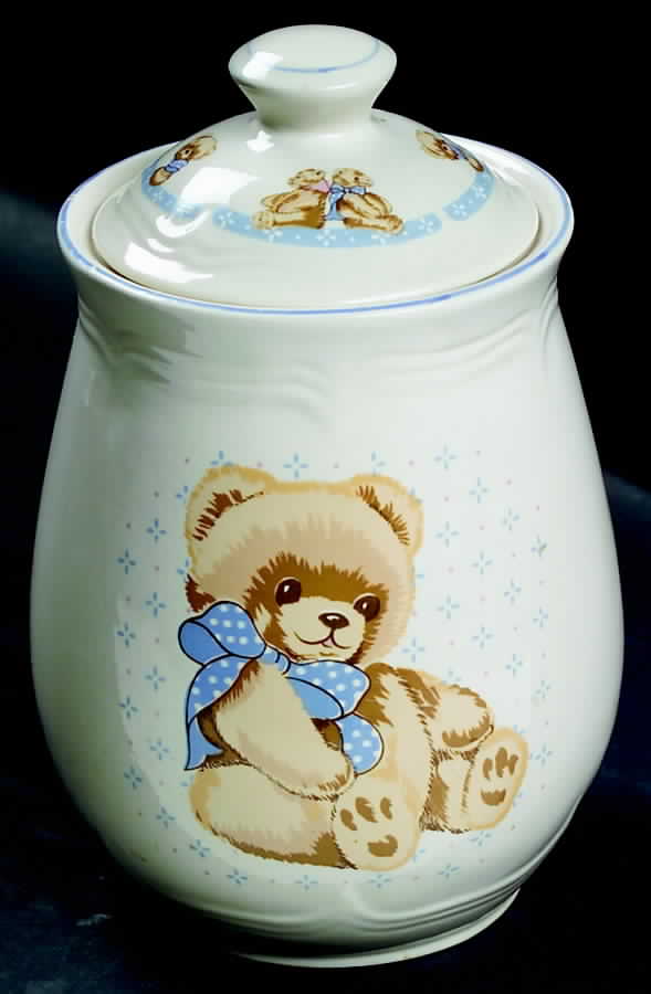 Country Bear Medium Canister & Lid by Tienshan-1