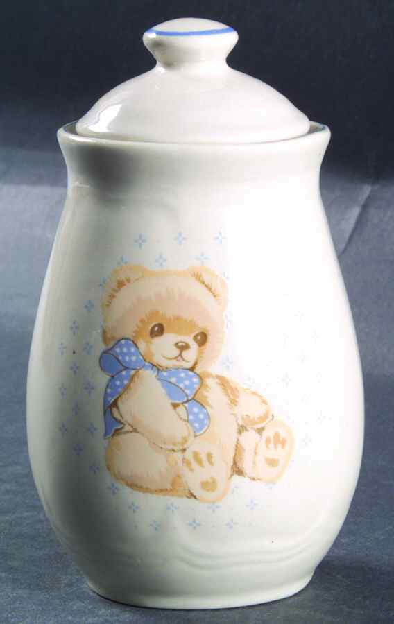 Country Bear Small Spice Jar & Lid by Tienshan-1