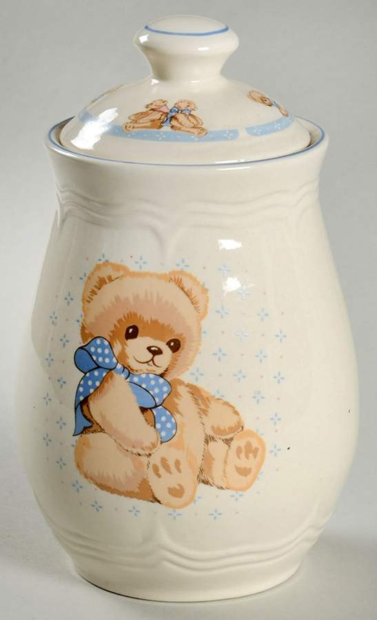 Country Bear Small Canister & Lid by Tienshan-1