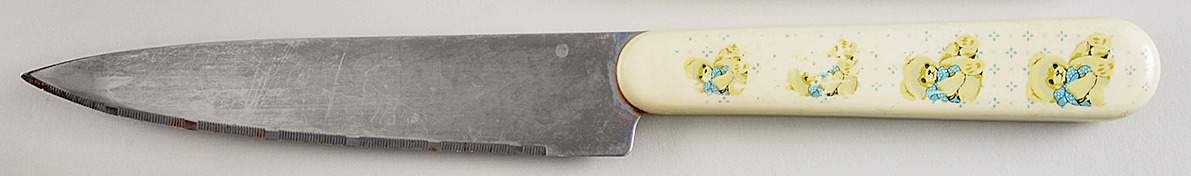 Country Bear Carving Knife with Stainless Blade by Tienshan-1
