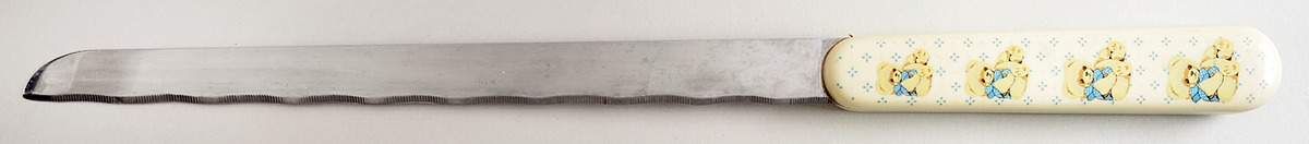 Country Bear Bread Knife & Stainless Blade by Tienshan-1