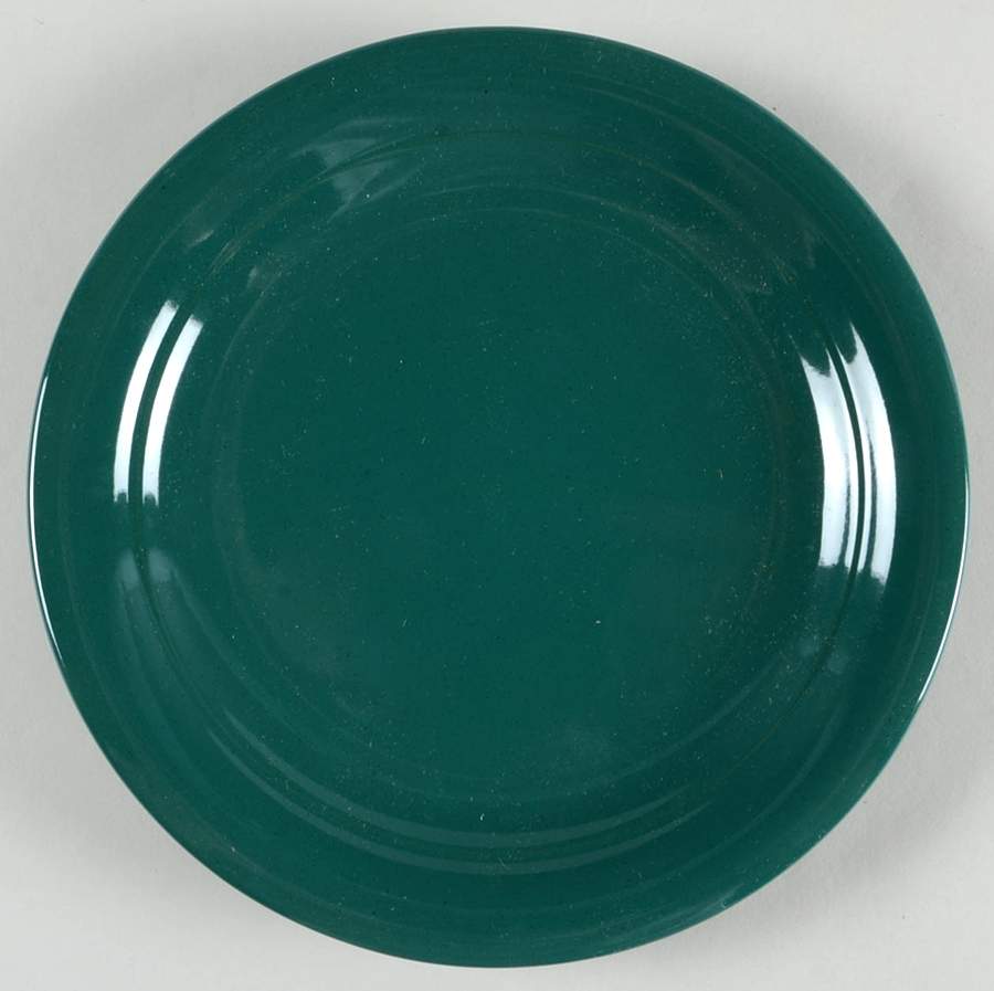 Color Basics Green Salad Plate by Tienshan-1