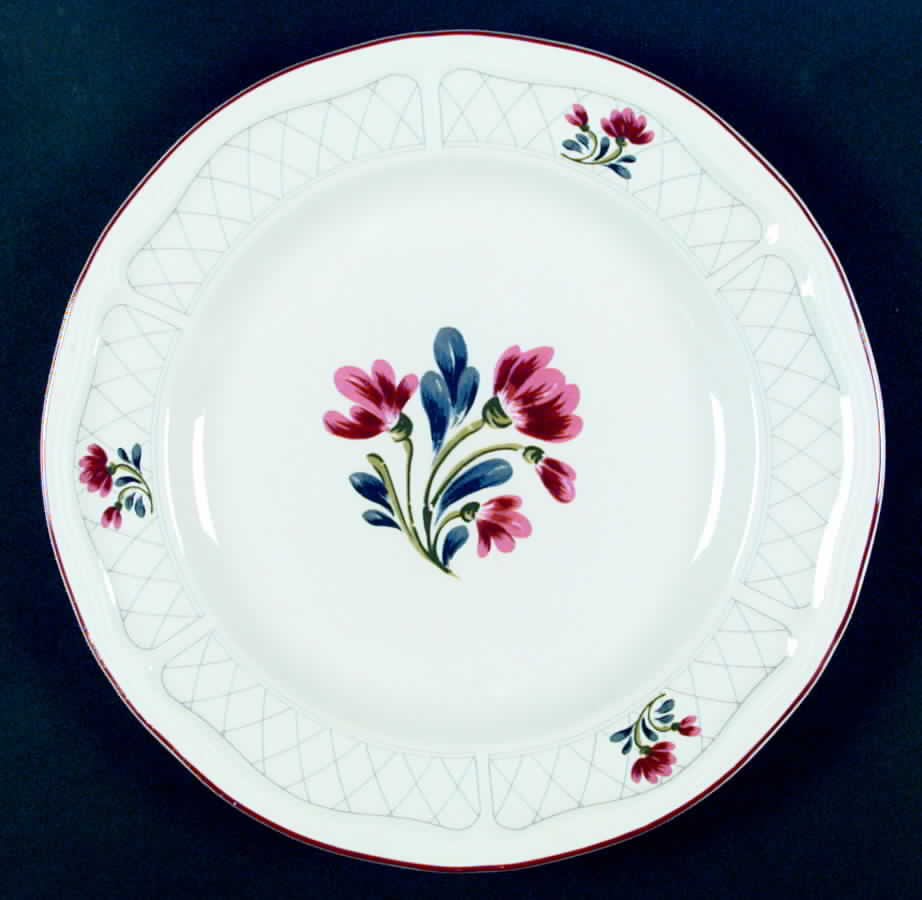 Country Fleur Dinner Plate by Tienshan-1