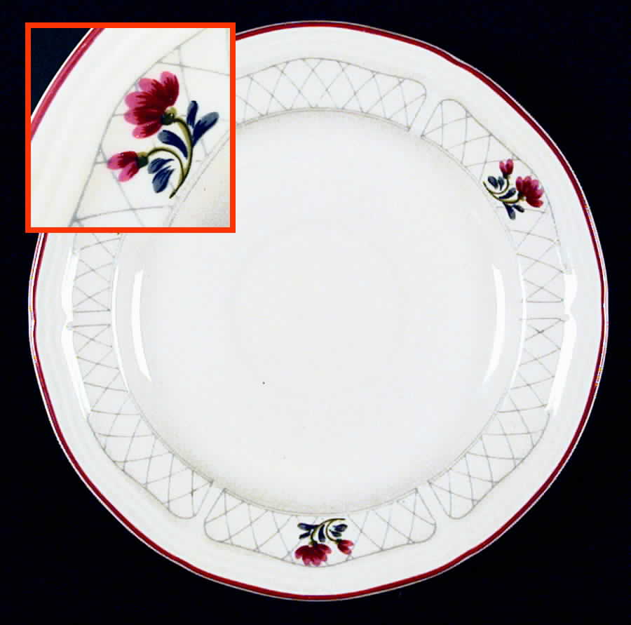 Country Fleur Saucer by Tienshan-1