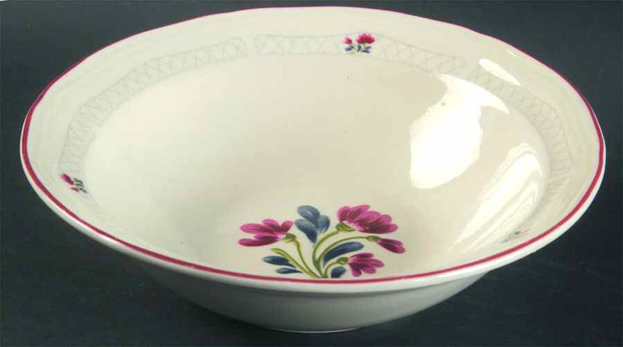 Country Fleur Coupe Cereal Bowl by Tienshan-1
