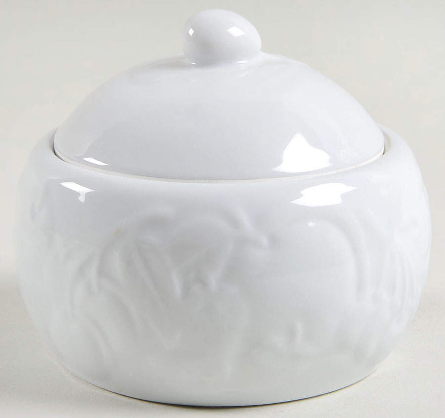 Cornucopia Sugar Bowl & Lid by Tienshan-1