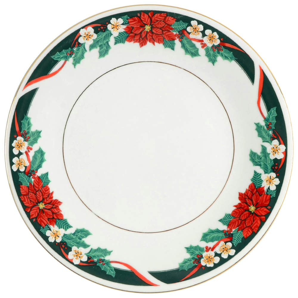 Deck The Halls (Verge) Salad Plate by Tienshan-1