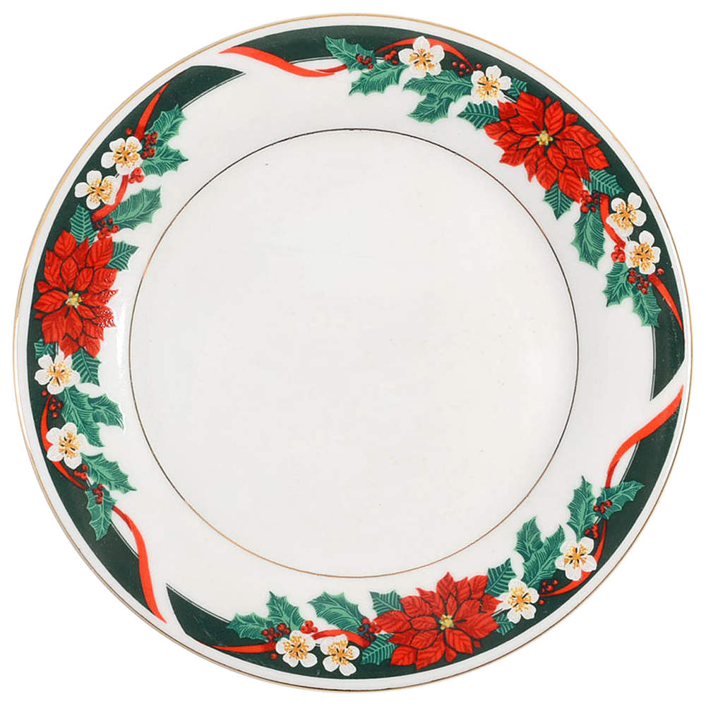 Deck The Halls (Verge) Salad Plate by Tienshan-1