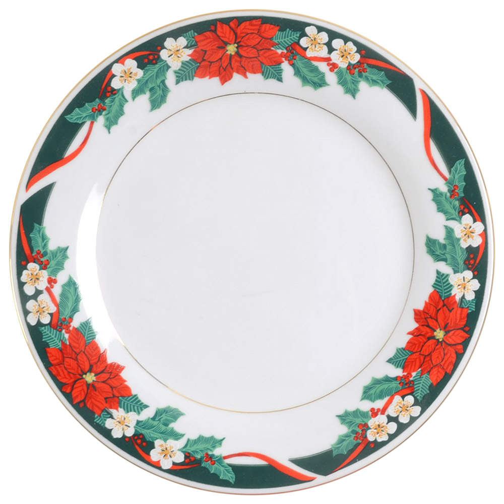 Deck The Halls (Verge) Dinner Plate by Tienshan-1