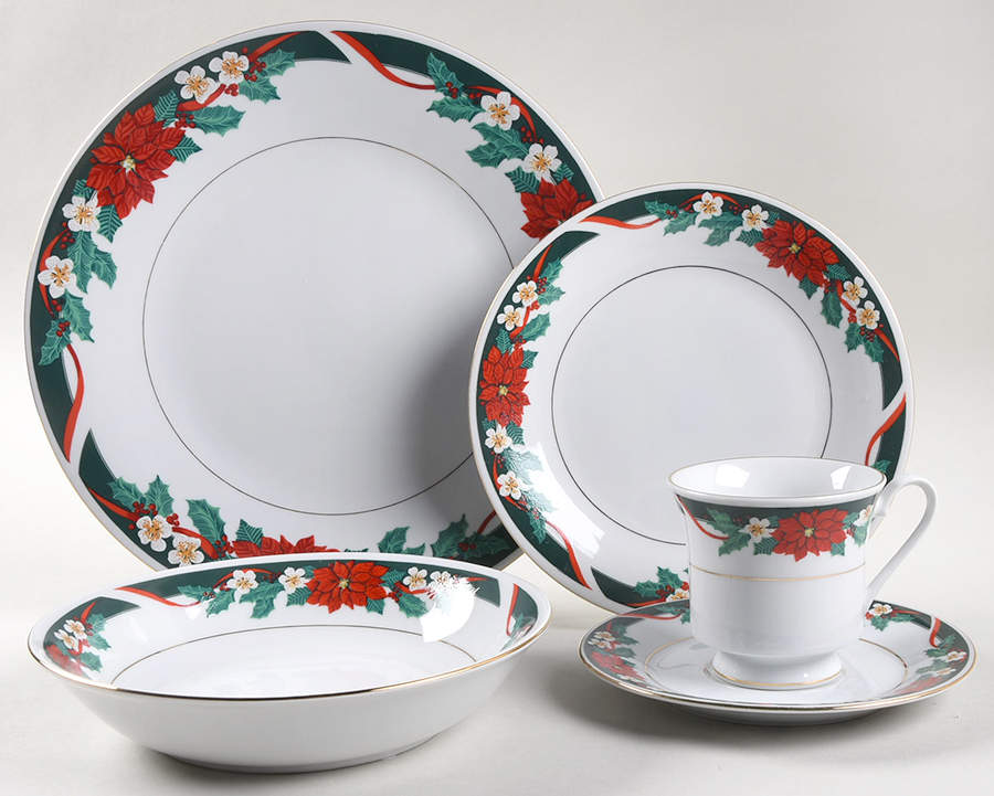 Deck The Halls (Verge) 40  Piece Estate Set by Tienshan-1