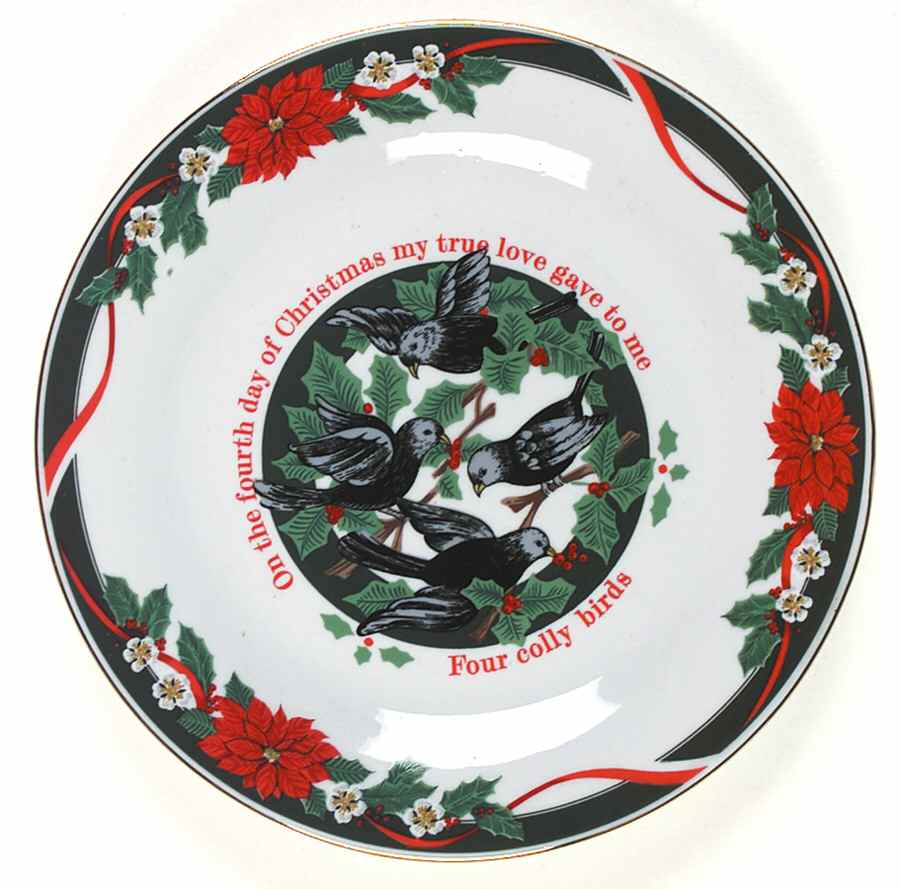 Deck The Halls (Verge) Accent Salad Plate by Tienshan-1