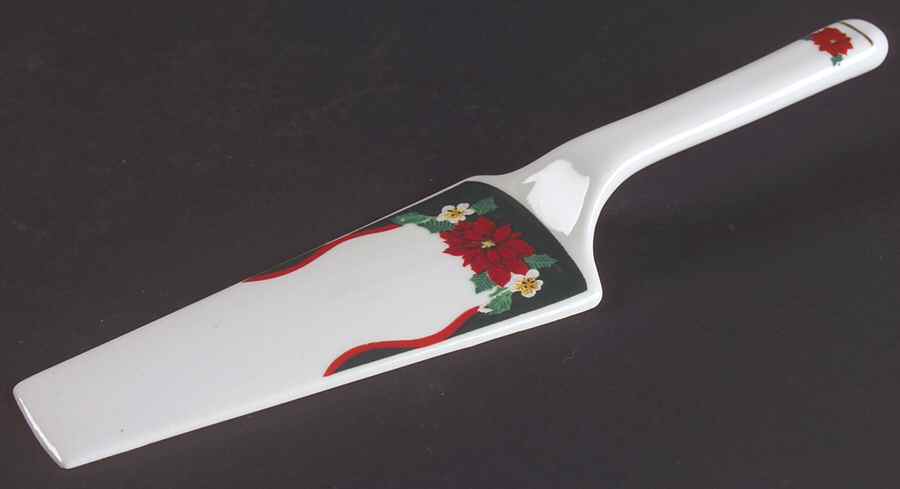 Deck The Halls (Verge) Solid Ceramic Pie/Cake Server by Tienshan-1