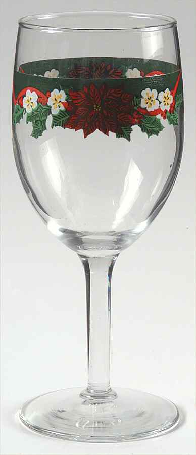 Deck The Halls (Verge) 8 Oz Glassware Wine by Tienshan-1