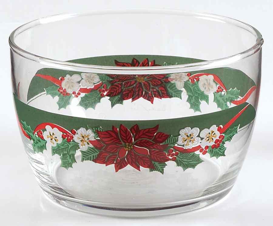 Deck The Halls (Verge) Glassware All Purpose Bowl by Tienshan-1