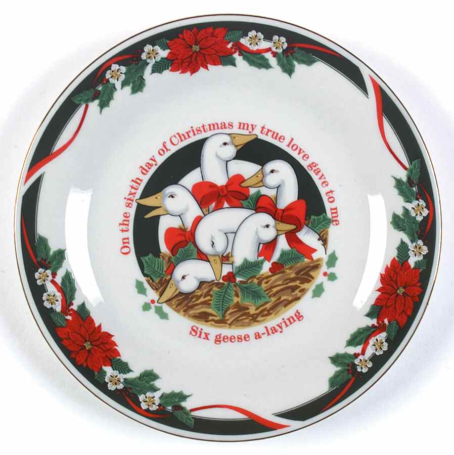 Deck The Halls (Verge) Accent Salad Plate by Tienshan-1
