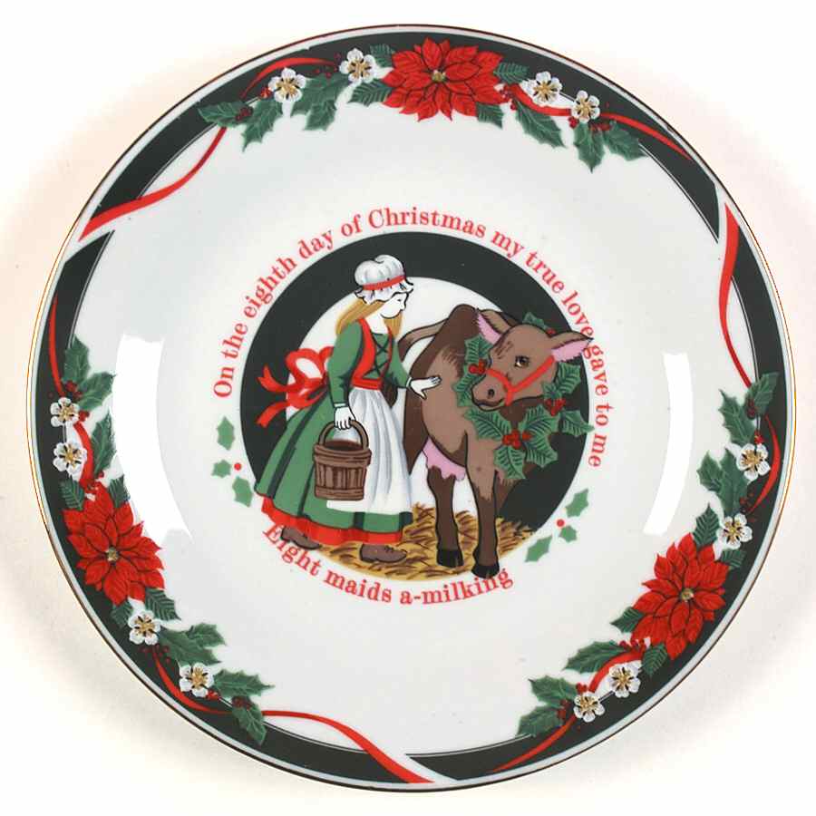 Deck The Halls (Verge) Accent Salad Plate by Tienshan-1