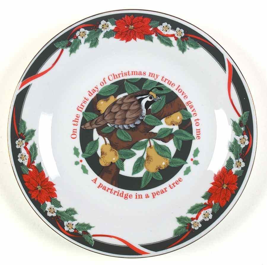 Deck The Halls (Verge) Accent Salad Plate by Tienshan-1