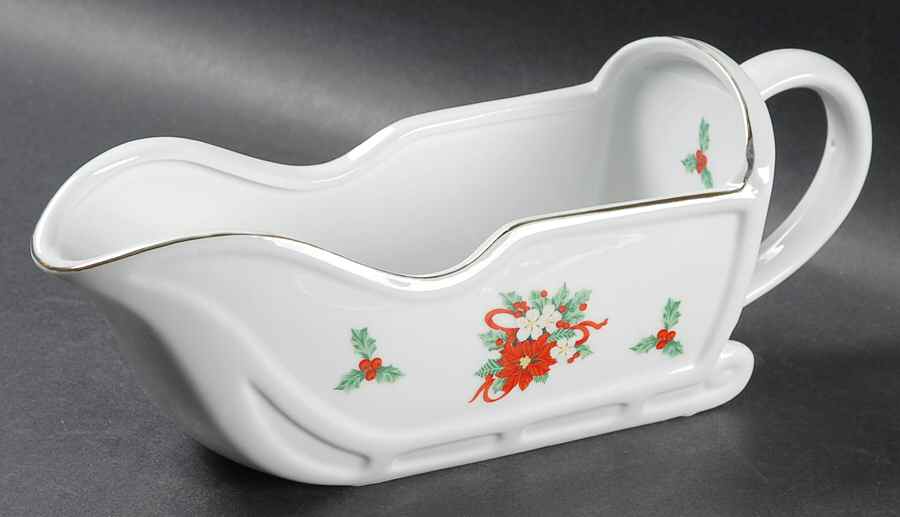 Deck The Halls (Verge) Gravy Boat by Tienshan-1