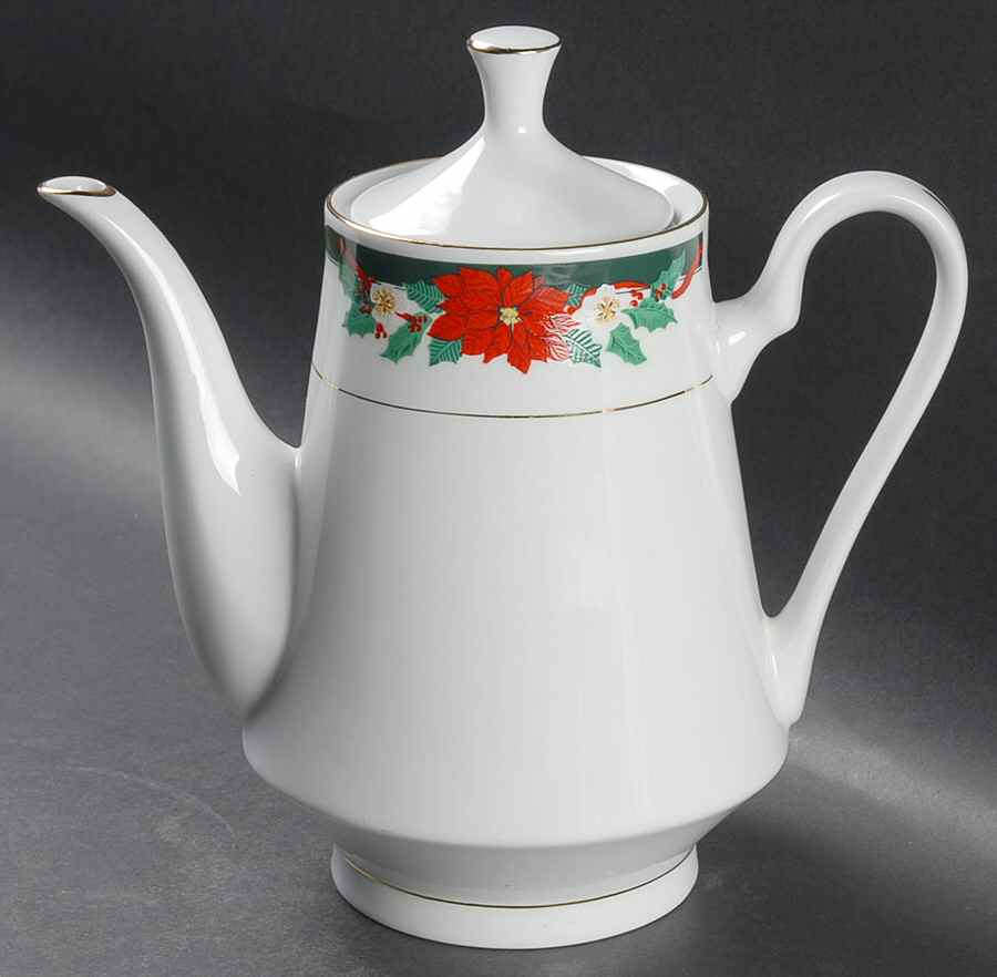 Deck The Halls (Verge) Teapot & Lid by Tienshan-1