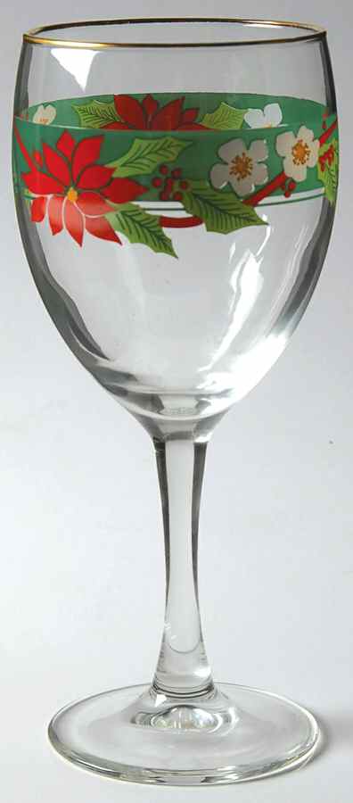 Deck The Halls (Verge) 10 Oz Glassware Goblet by Tienshan-1