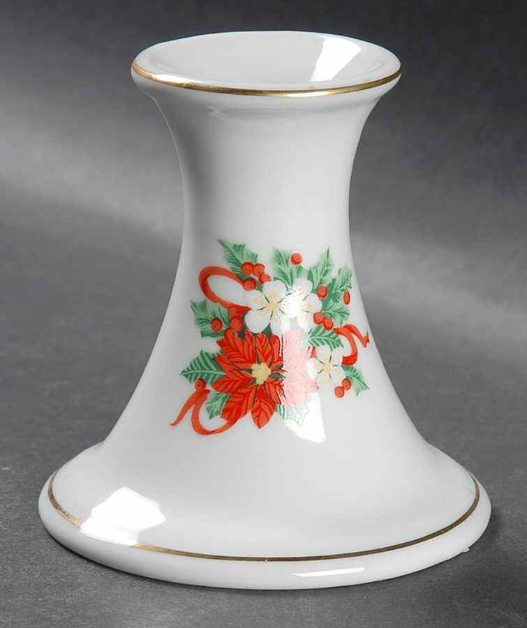 Deck The Halls (Verge) 3" Candlestick by Tienshan-1