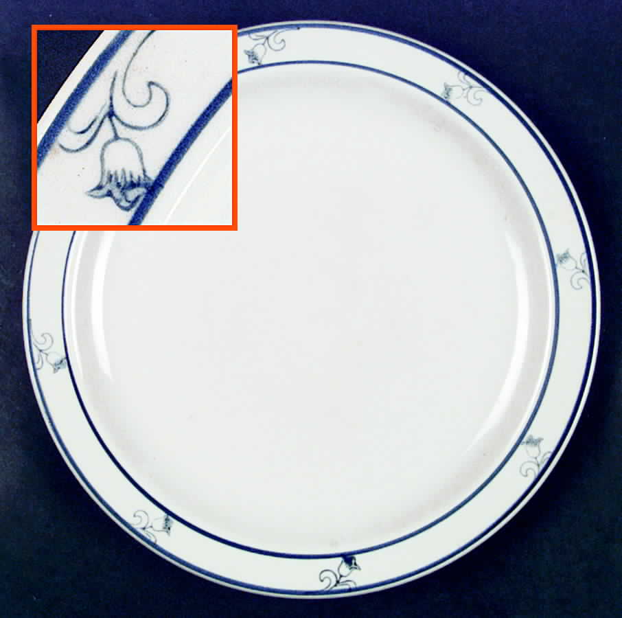 Denmark Dinner Plate by Tienshan-1