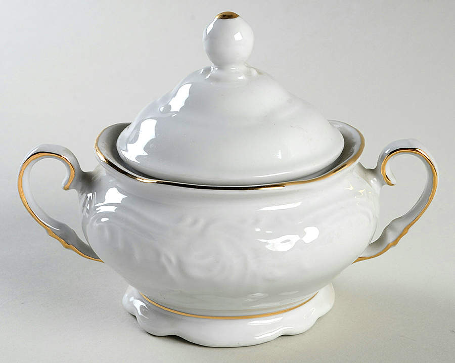 Elegance Sugar Bowl & Lid by Tienshan-1