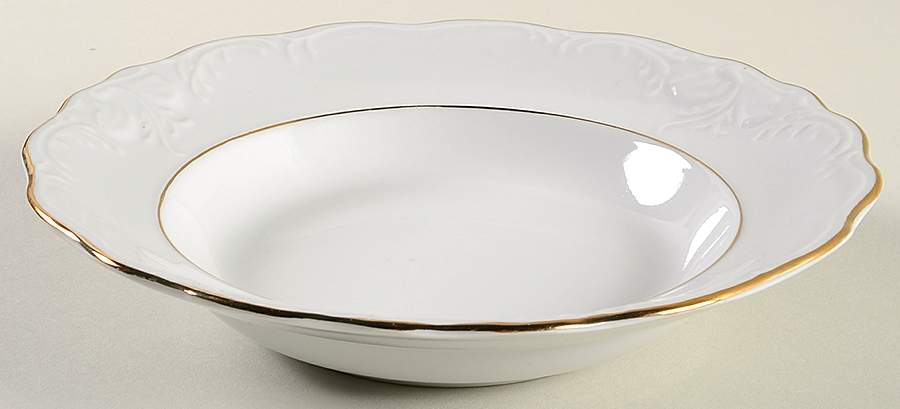 Elegance Rim Soup Bowl by Tienshan-1