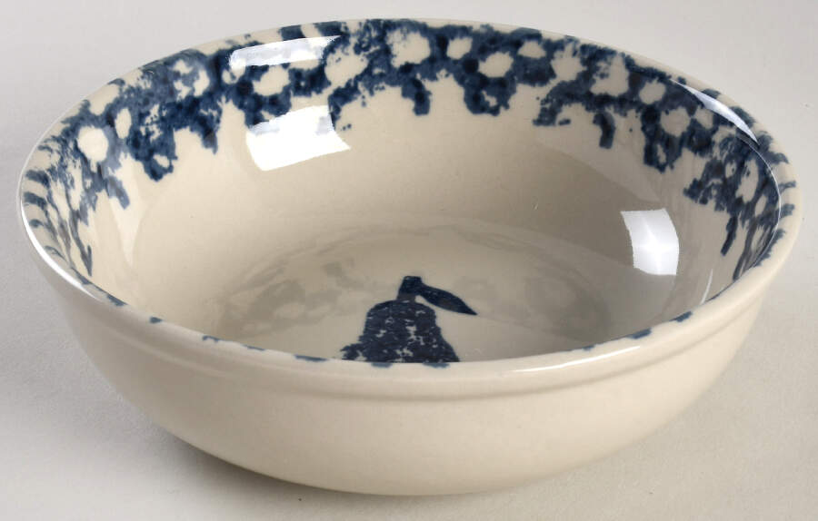 Fruits Blue Coupe Cereal Bowl by Tienshan-1