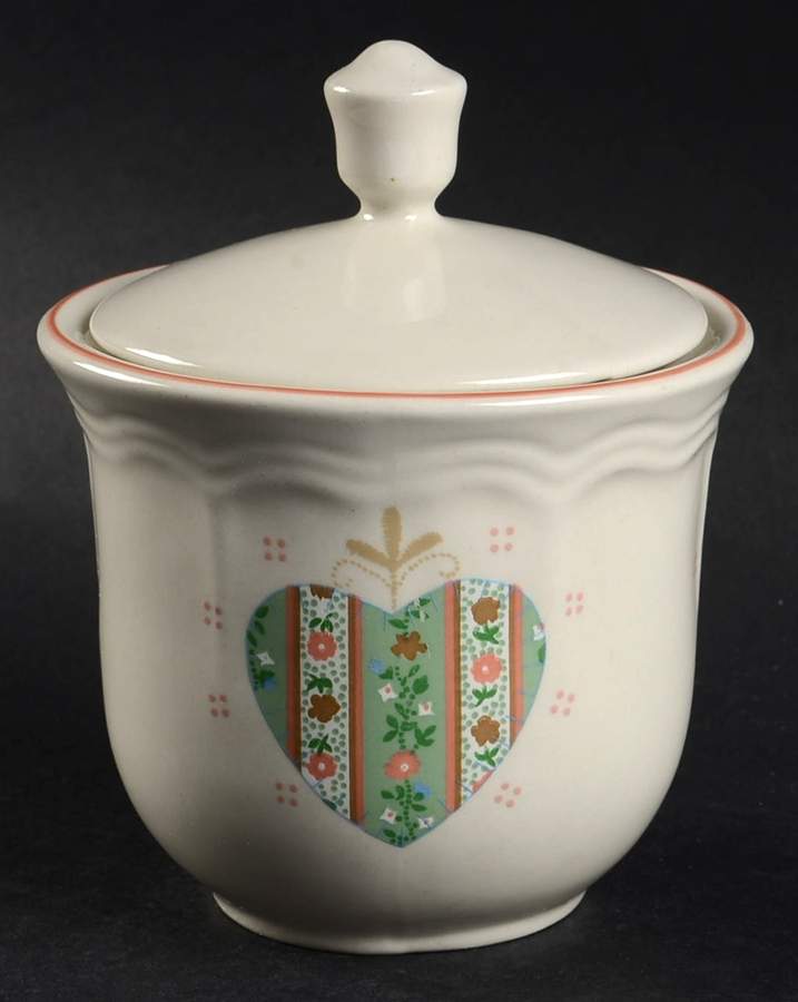 Heartwarming Sugar Bowl & Lid by Tienshan-1