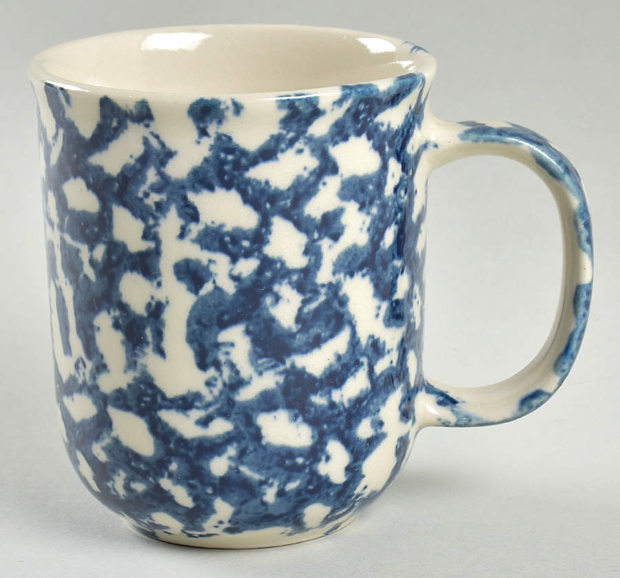 Sponge Blue (Animals or Hearts) Mug by Tienshan-1