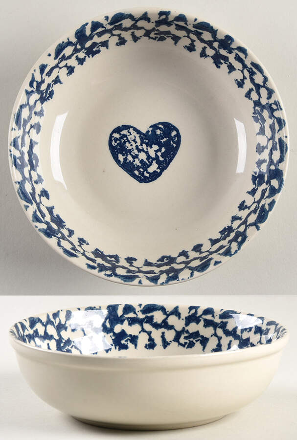 Hearts Coupe Cereal Bowl by Tienshan-1