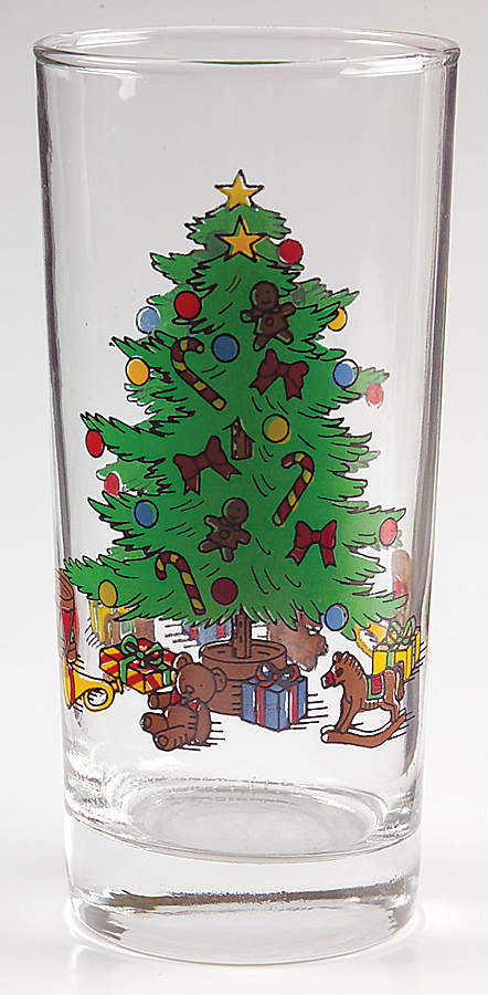 Holiday Hostess (Trim, Gold Band) 12 Oz Glassware Cooler by Tienshan-1